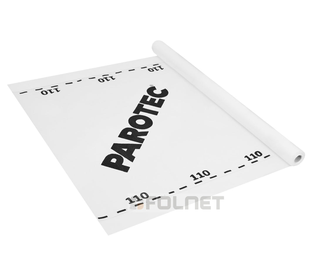 Unterspannbahn Parotec 110g/m² (75 qm Rolle) SD=2m, 2-lagige Folie