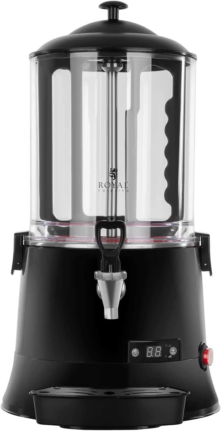 Royal Catering Kakaodispenser Heisse Schokolade Maschine RCSS-10 ECO (10 L, 440 W, 30-90 °C, BPA-fre