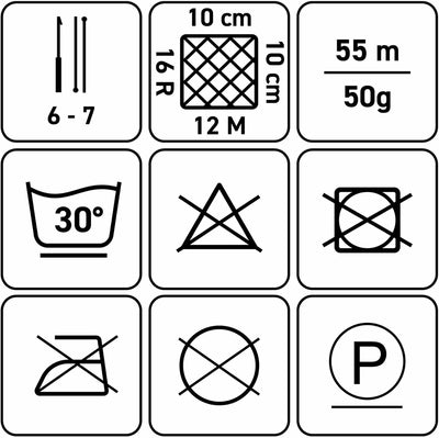 myboshi Häkelset Mütze Izu und Schal Settsu, Häkelset für Anfänger, inkl. No.1 Wolle, Nadel und Anle