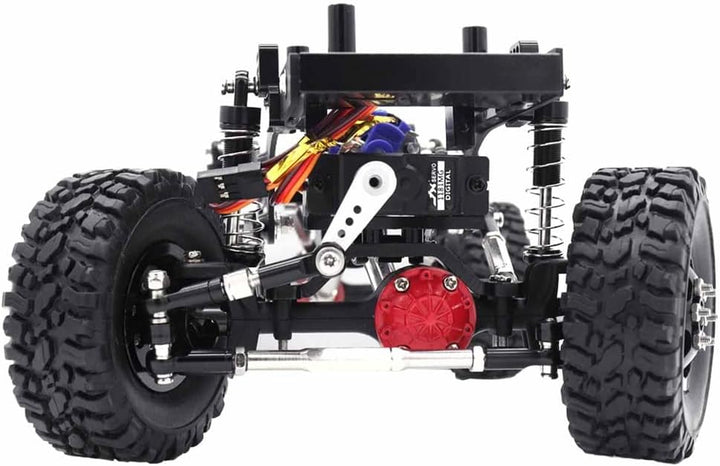 Iegefirm Metall-Vorder- und Hinterachsen-Set für C14 C24 C34 C44 B14 B24 1/16 RC Car Upgrades Teile