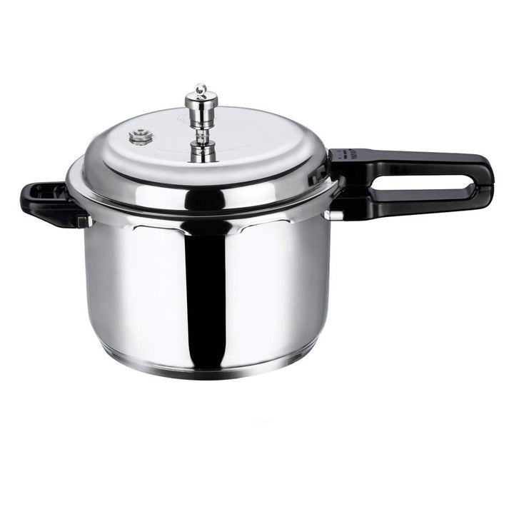 Vinod Pressure Cooker 7 ltr Edelstahl Schnellkochtopf mit Glasdeckel, induktionsgeeignet hochwertige
