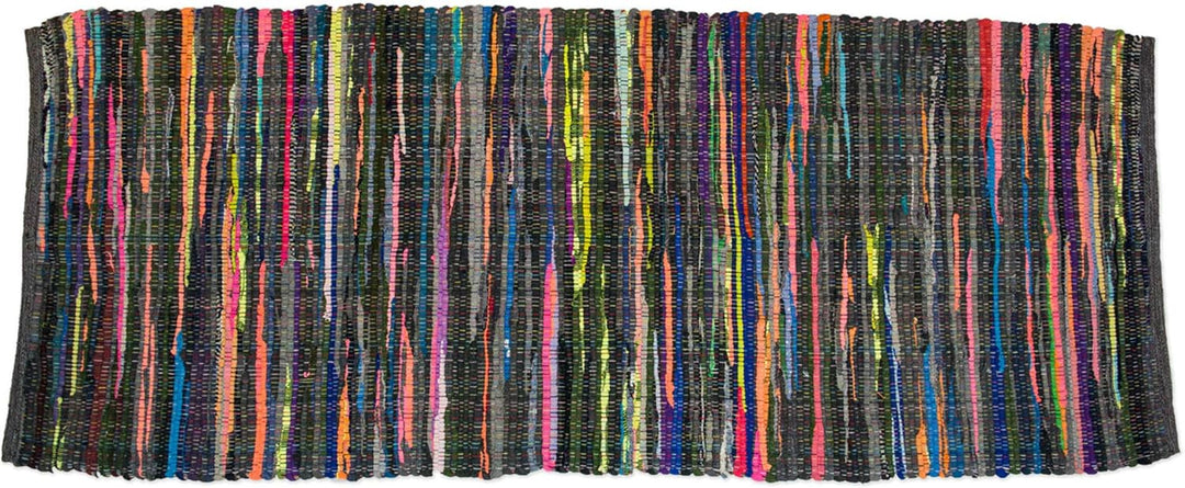 DII Chindi Home Collection Flickengehege, handgewebt, Mehrfarbig, 5 x 15 cm 69 x 183 cm (Rechteckig)