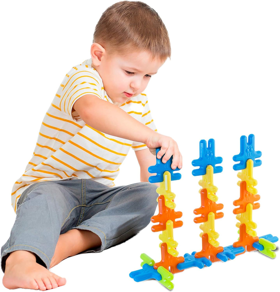 Steckspiel für Kleinkinder Buni 74 Teile-32210
