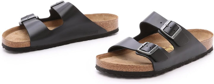 Birkenstock Kids Arizona Unisex-Kinder Pantoletten 37 EU Schmal Schwarz, 37 EU Schmal Schwarz