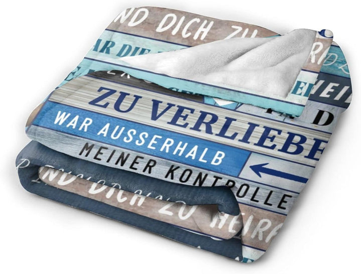 Bold And Brash Hochzeitstag Geschenke für Männer, Kuscheldecke, Jahrestag Geburstag Liebesgeschenke