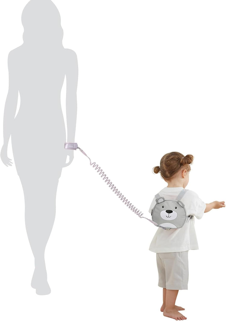 Bebamour Tier-Kleinkind-Rucksack mit Sicherheitszügeln, Mini-Tasche mit Sicherheitsleine für Kinder,