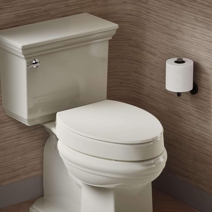 Kohler Hyten Toilettensitz, verlängert, mit Absenkautomatik, Weiss Elongated Weiss, Elongated Weiss
