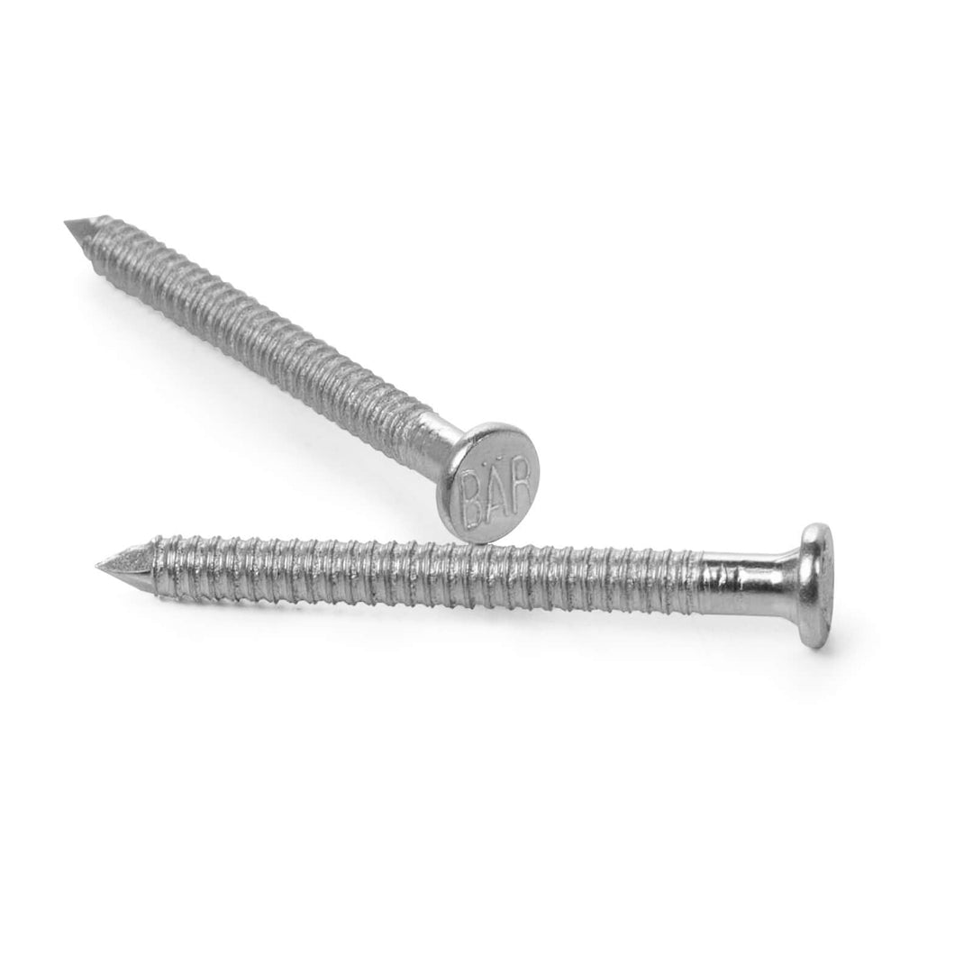 500x Alfa Ankernägel 4,00 mm x 50 mm Kammnägel - Verzinkt - Flachkopf - ringförmiges Widerhakengewin