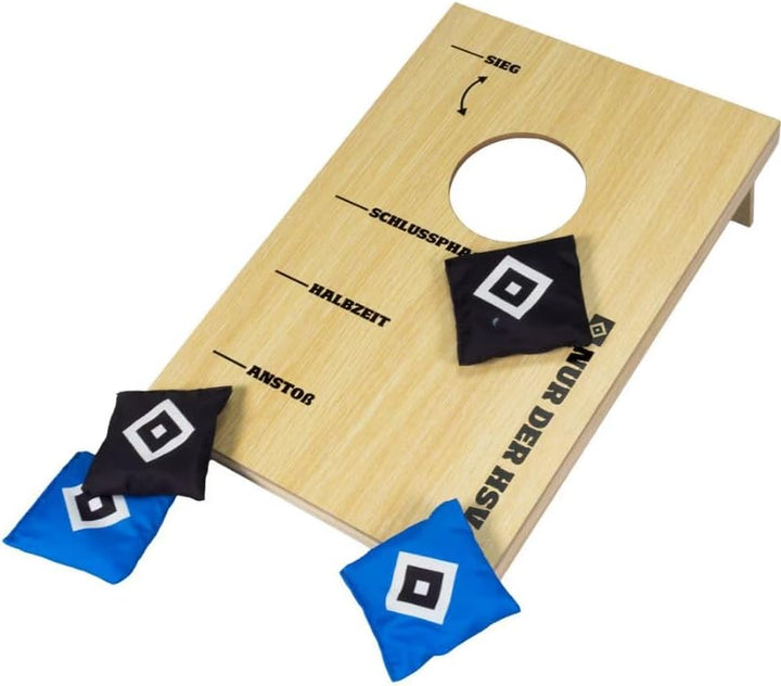 HSV Fanartikel HSV Cornhole Spiel Hamburger SV 25,3 x 37,7 x 11,5 cm, 25,3 x 37,7 x 11,5 cm