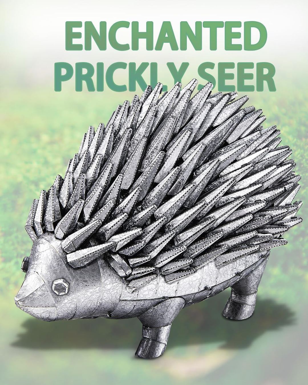 Piececool 3D Puzzle Metall Modellbau Lgel, Tiermodell 3D Metal Puzzle für 340 Edelstahl, Ganzes Meta