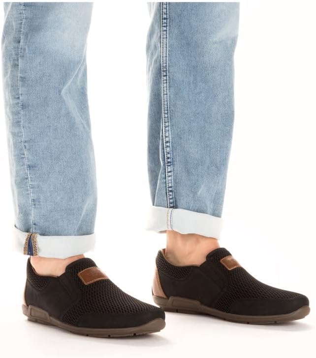 Rieker Herren Slipper 09069, Männer Slip On, 40 EU