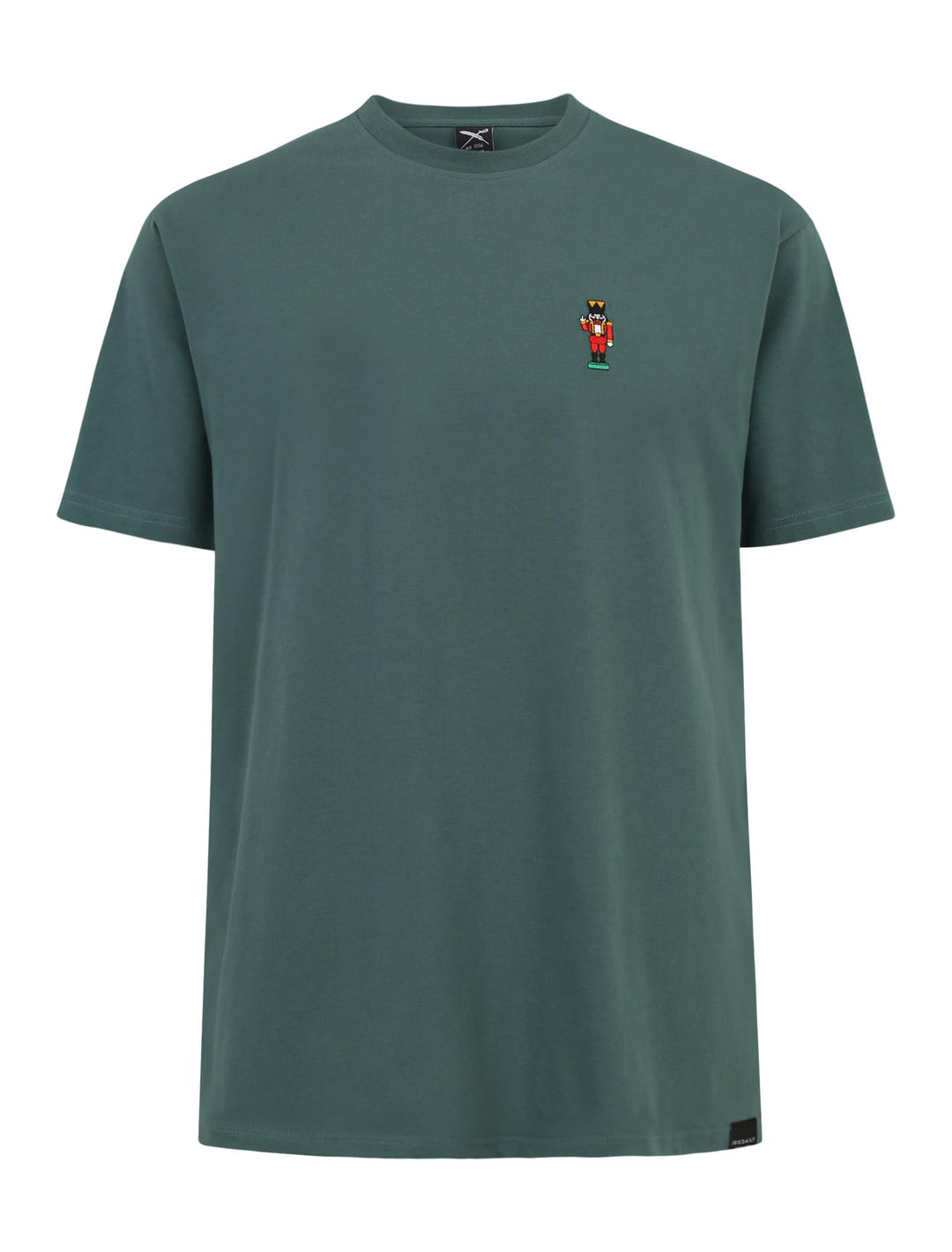 IRIEDAILY T-Shirt Nutcrax Emb, Bio-Baumwolle, S Cool Jungle
