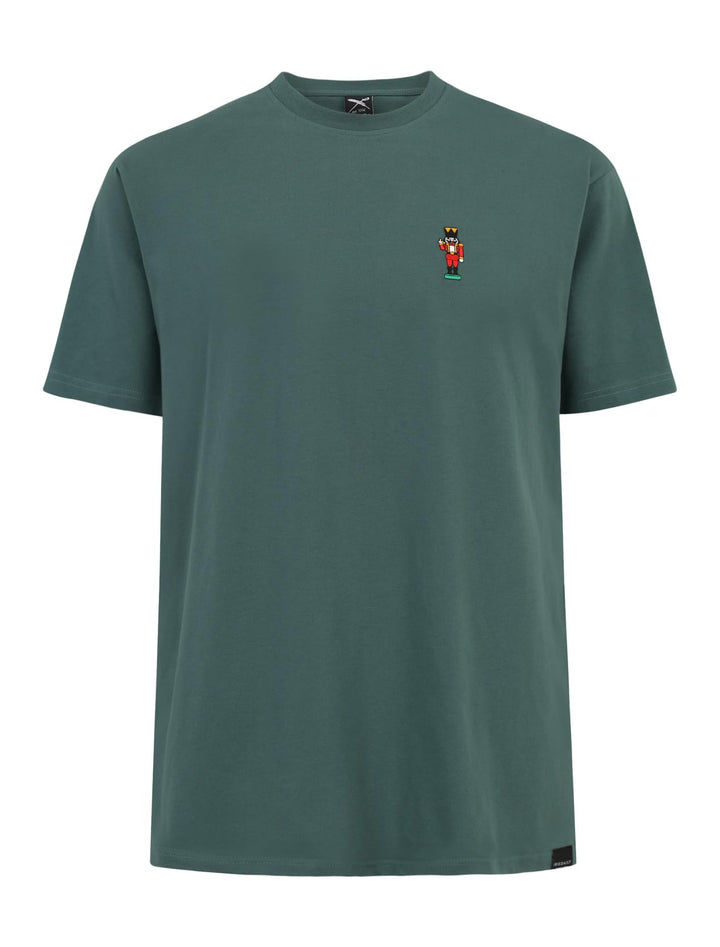 IRIEDAILY T-Shirt Nutcrax Emb, Bio-Baumwolle, S Cool Jungle