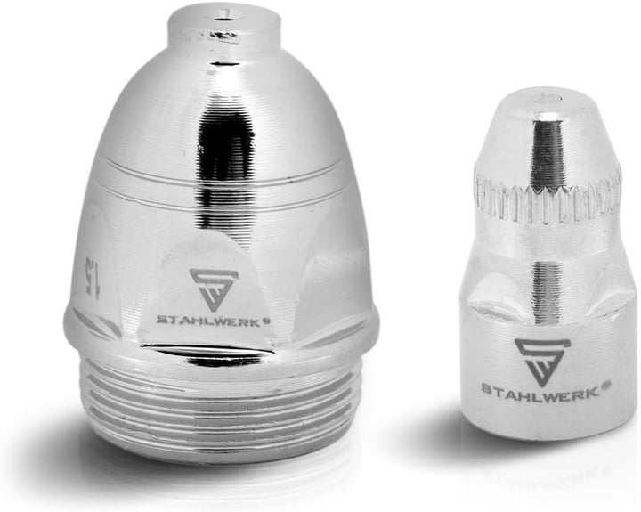 STAHLWERK P-80 Plasmazubehör Verschleissteile, Plasmadüsen + Elektroden + Keramikkappen für P-80 CUT