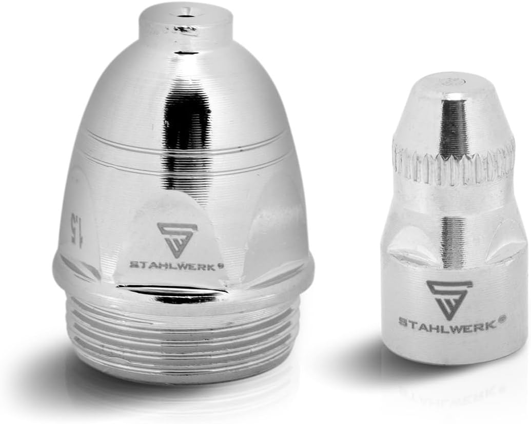 STAHLWERK P-80 Plasmazubehör Verschleissteile, Plasmadüsen + Elektroden + Keramikkappen für P-80 CUT