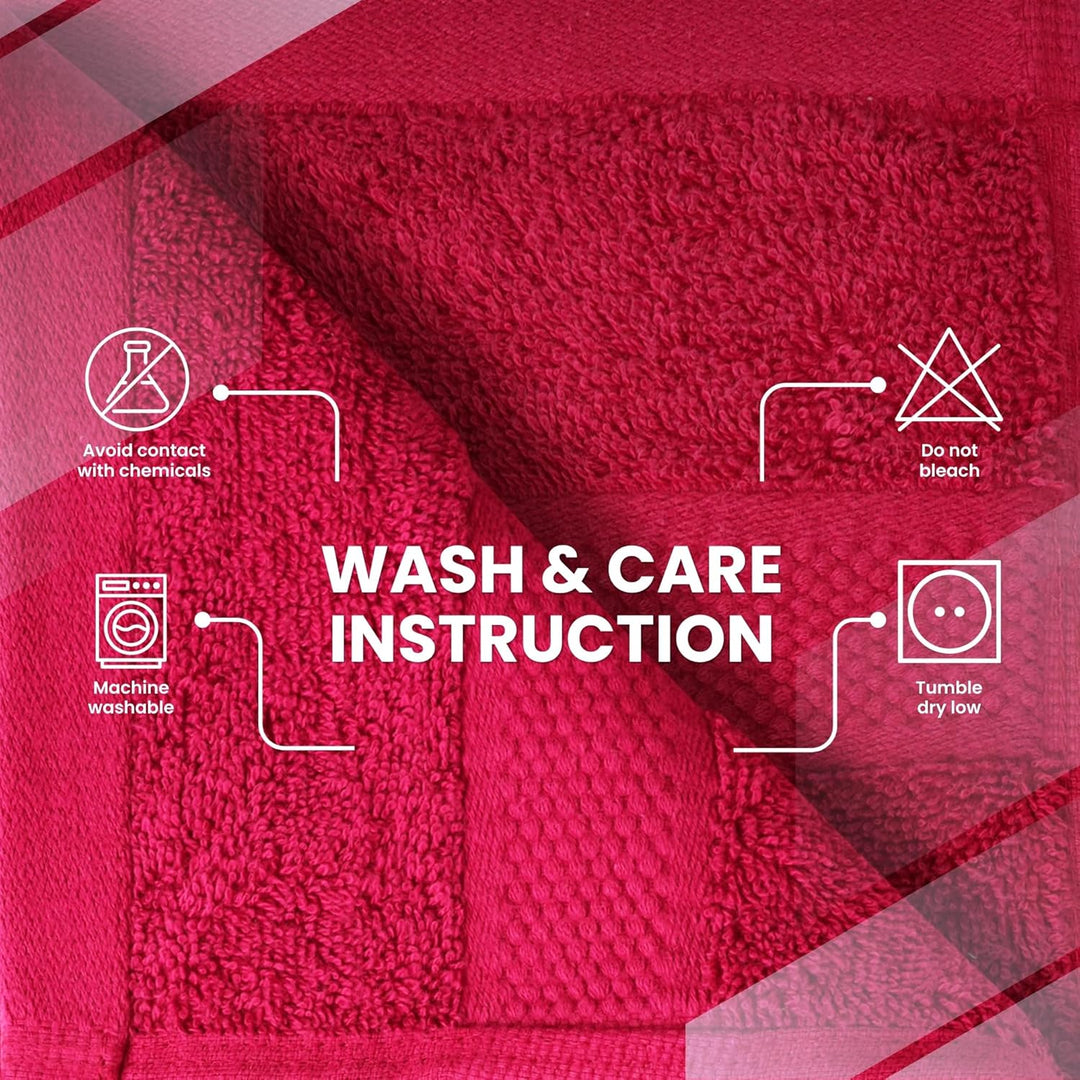 Infinitee Xclusives Luxuriöse Handtücher für Badezimmer, 100% ringgesponnene Baumwolle, 40,6 x 71,1