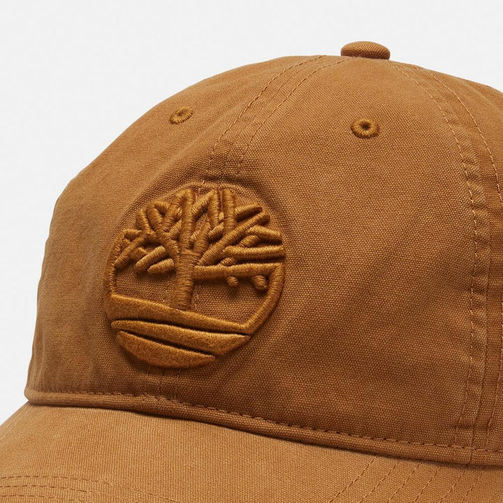Timberland Herren-Baseballmütze mit Lederaufnäher-Logo Einheitsgrösse 231 - WHEAT, Einheitsgrösse 23