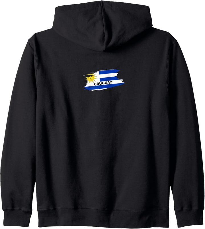 Flagge Uruguay Kapuzenjacke