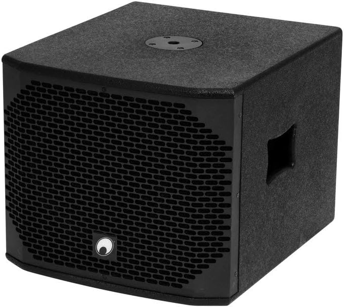 Omnitronic AZX-112A PA-Subwoofer aktiv 300W | Aktiver 12"-Bassreflex-Subwoofer mit 300 W RMS, 8 Ohm