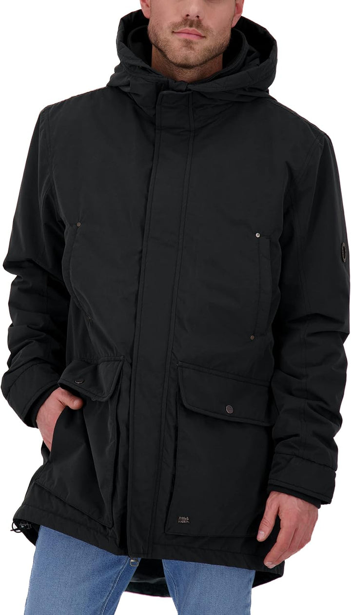 ALIFE and Kickin Ronak A Coat – Herren Winterjacke Parka – Warm & Winddicht – Robuster Wintermantel