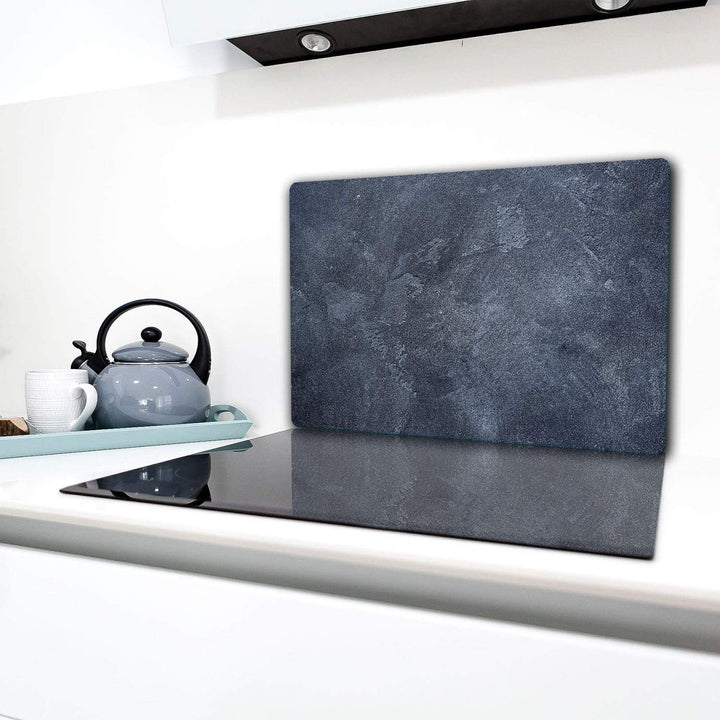TMK | Herdabdeckplatte 80x52 cm 1-teilig Ceranfeldabdeckung Induktion Herdschutz Spritzschutz Glaspl