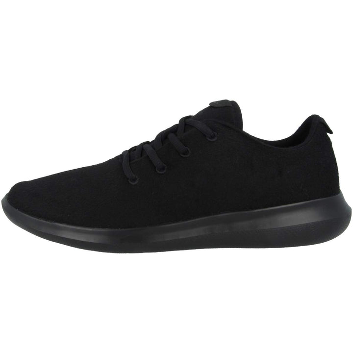 chung shi Herren Duflerino Wool Lace Schnürhalbschuhe 44 EU Schwarz, 44 EU Schwarz