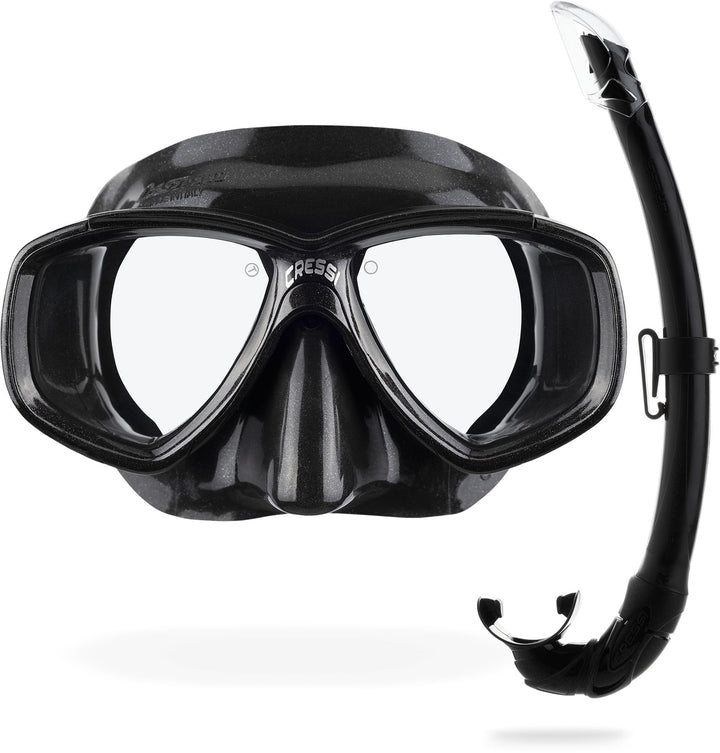 Cressi Perla - Unisex Erwachsene Schnorchelmaske oder Schnorchelset Perla Maske + Schnorchel Mexico,
