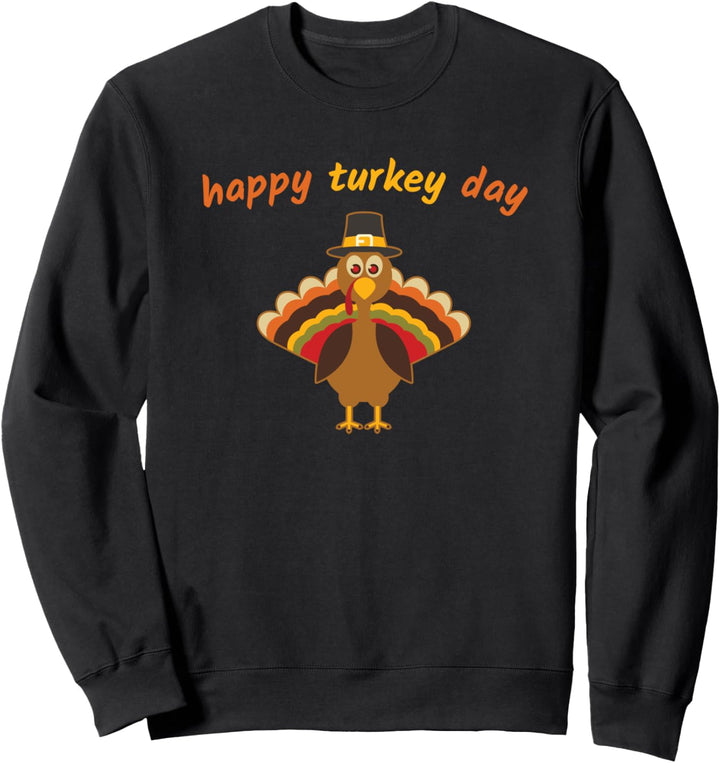Fröhlicher Türkei-Tag Süsses Erntedankfest Sweatshirt