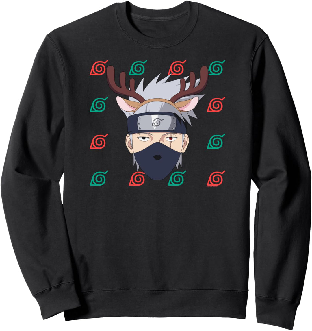 Naruto Shippuden Kakashi Rentier Sweatshirt