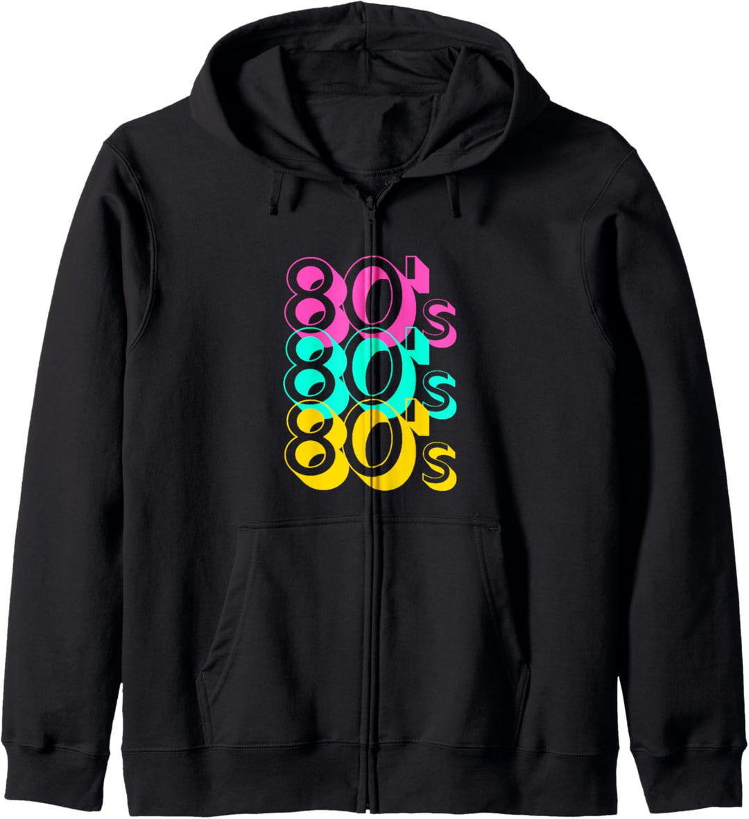 Für 80er Jahre Fan, 80s Musik Party Kapuzenjacke