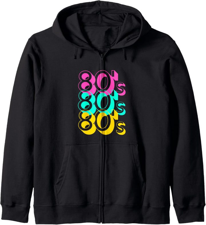 Für 80er Jahre Fan, 80s Musik Party Kapuzenjacke