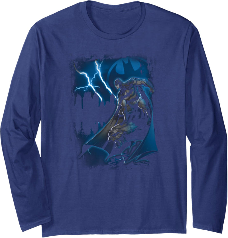 Batman Lightning Strikes Langarmshirt