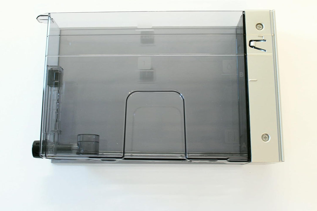 Wassertank Wasserbehälter Speicher Reservoire mit Griff silber/Passend für DeLonghi Kaffee-Vollautom