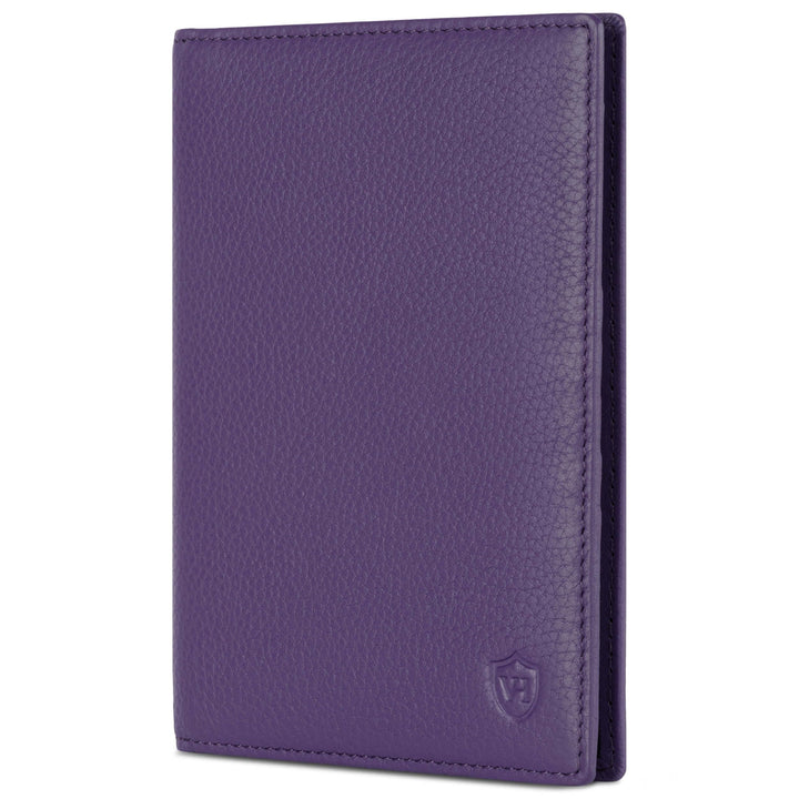 VON HEESEN® Reisepasshülle Leder Etui mit RFID-Schutz - Passhülle Passport Reisepass Mappe Hülle Org
