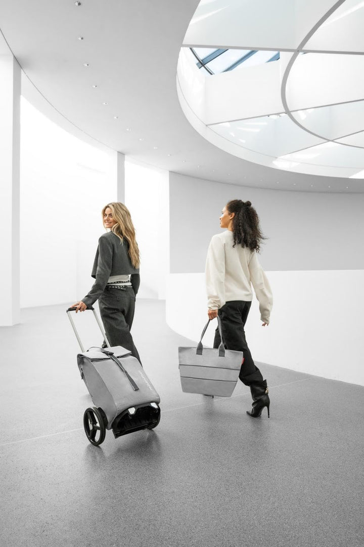 reisenthel Citycruiser Herringbone Grey – praktische Tasche mit Mehreren Taschen und einem stabilen