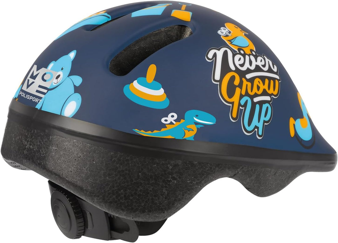 Polisport Unisex-Adult Baby Helmet-Toys 2-(XXS = 44/48) Helm, Multi-Coloured (Multi-Coloured), One S