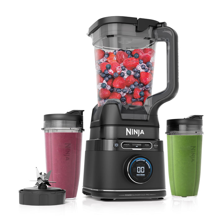 Ninja TB301 Detect Duo Power Blender Pro + Single Serve, BlendSense-Technologie, Mixer für Smoothies