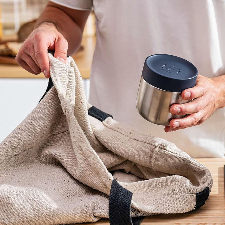 Berghoff Home Thermobehälter für Essen – 0,35L – Edelstahl Warmhaltebehälter – Thermobecher für Getr