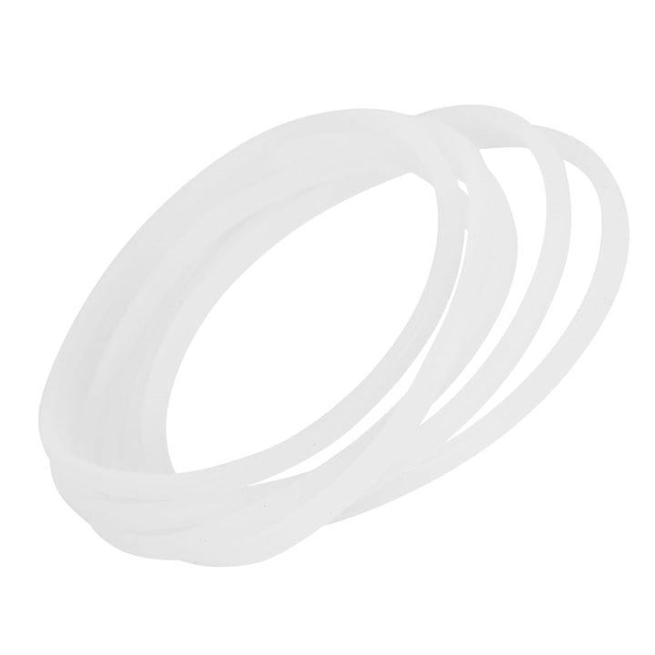 6 Stück Siegelring, Mixer Ersatzteile Neue Ersatzdichtungen Gummidichtring Weisser O-Ring Flexible T