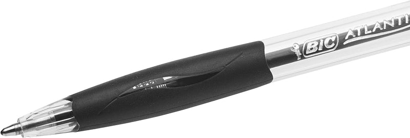 BIC 920287 Kugelschreiber "ATLANTIS Classic" 0.32 mm, 36 Stück, schwarz, schwarz