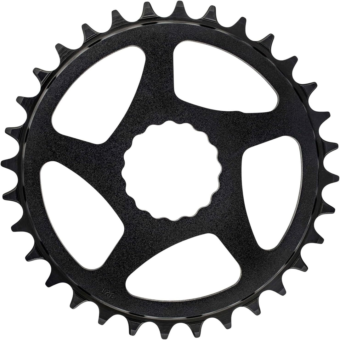 Race Face MTB-Kettenblatt Grün, Direct Mount, Cinch, für 10/11/12-Fach Schwarz, Schwarz