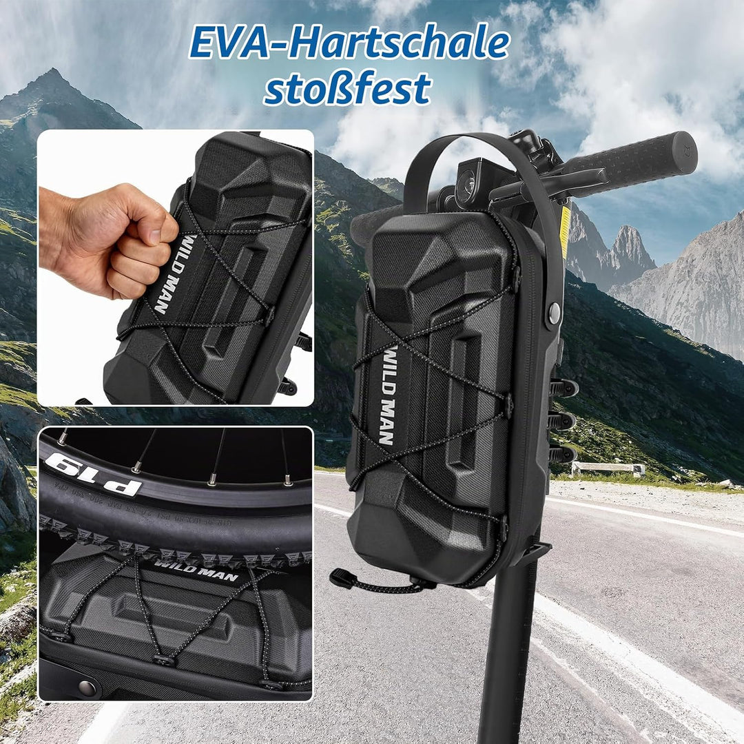 flintronic Scooter Tasche für Roller, 2L/3L Lenkertasche für Elektroroller wasserdichte, Vordertasch