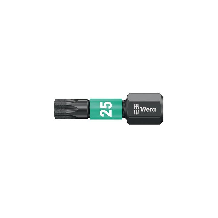 Wera Impaktor Bit für Torx, 1/4 Zoll C 6,3 Set, Torx-Profil: TX25 10 Stk