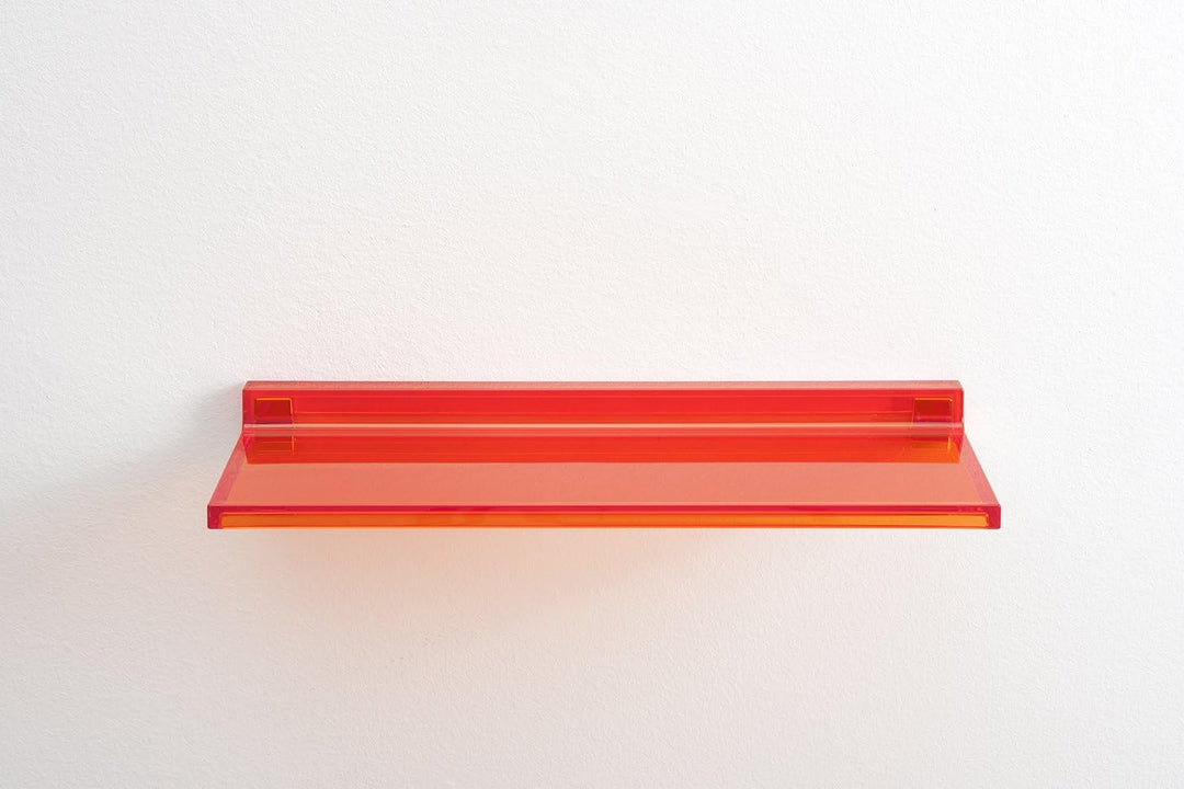 Kartell Shelfish, Orange Dark, 15 x 4 x 45 cm Arancione Tangerine, Arancione Tangerine
