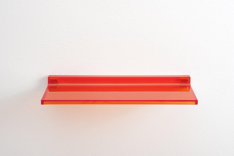 Kartell Shelfish, Orange Dark, 15 x 4 x 45 cm Arancione Tangerine, Arancione Tangerine