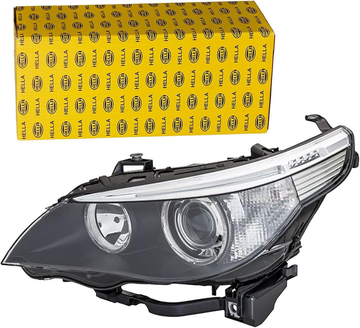 HELLA 1EL 163 079-001 Bi-Xenon/Halogen-Hauptscheinwerfer - links - für u.a. BMW 5 (E60) Links ohne K