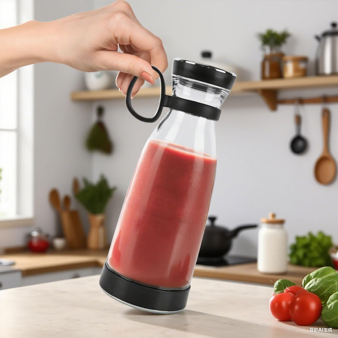 ideoon Mobiler Smoothie Maker 300ml, Akku: Elektrisch, trendig, kompakt & leistungsstark – Ihr porta