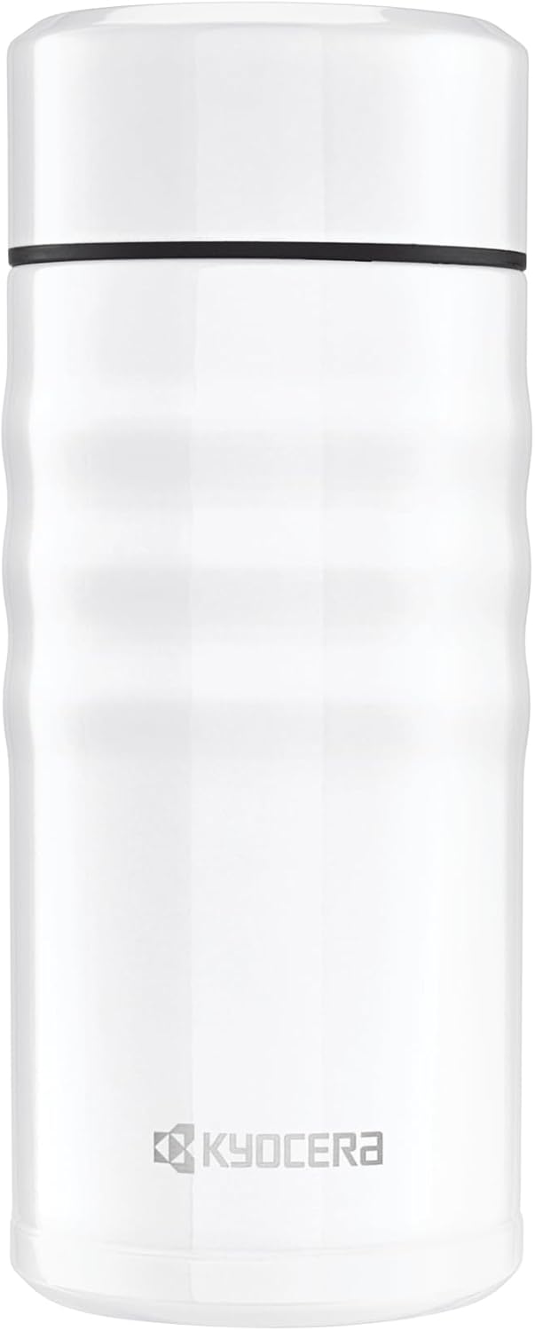 Kyocera TWIST TOP - isolierte Trinkflasche mit keramischer Innenbeschichtung | schadstoff-frei | aus