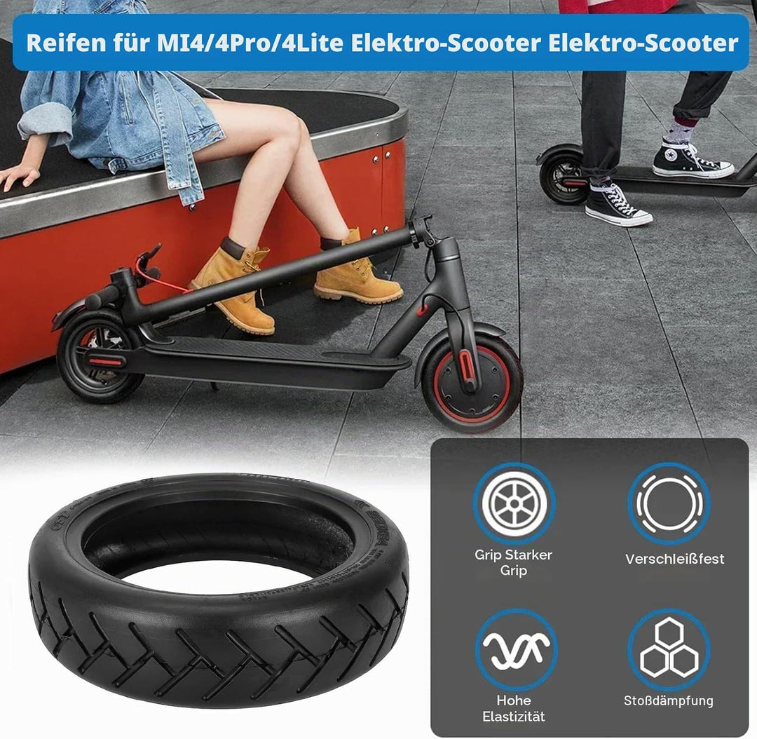 250 * 54 Reifen Schlauchlose 10 Zoll Tubeless Reifen für Mi4 Pro/Lite Elektroroller, 10 Zoll Roller
