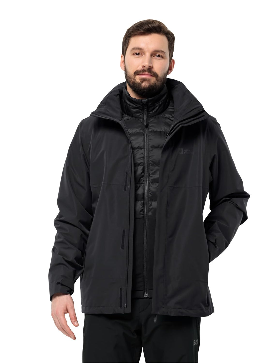 Jack Wolfskin Herren Jacket M Schwarz, M Schwarz